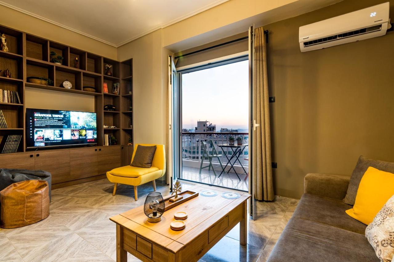 Vintage Apartment In Athens-Zografou Exterior photo